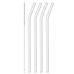 LEONARDO Glastrinkhalme 23cm